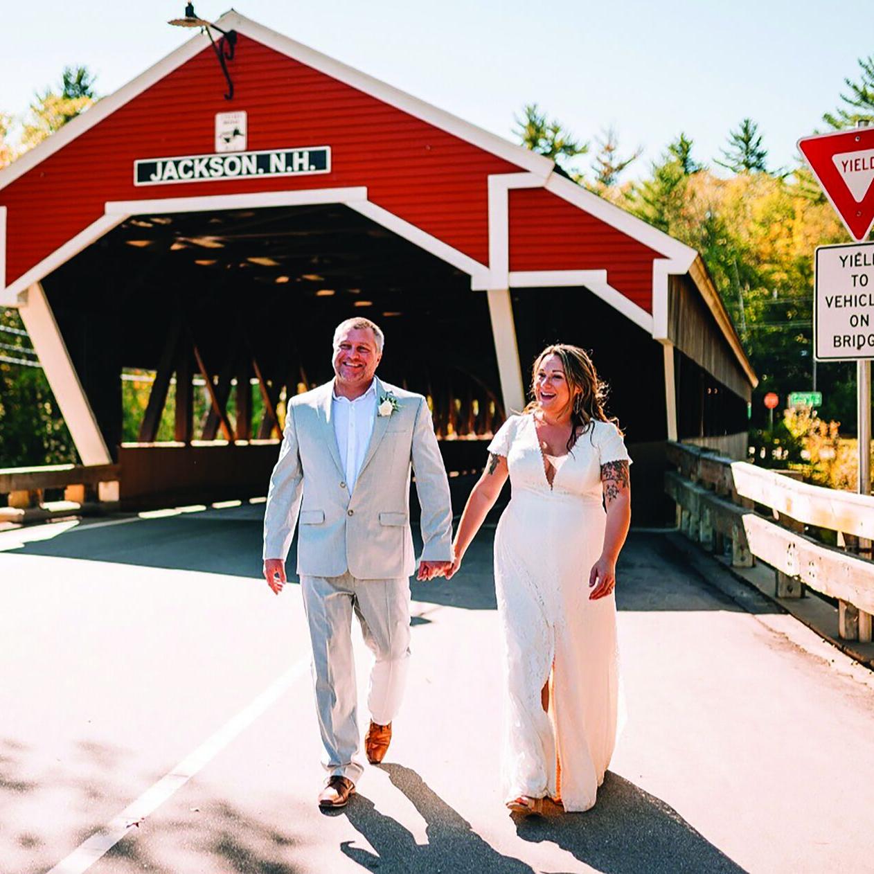 Wedding anniversary: George and Rebecca Lowe